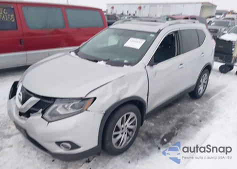 2015 Nissan Rogue Sl из США, поврежденный, VIN 5N1AT2MV1FC864930